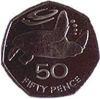 50 pence - Saint Helena & Ascension