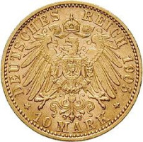 10 mark - Saxe-Coburg-Gotha