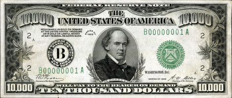 10000 dollars - Petits billets