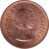 1/2 penny - South Africa
