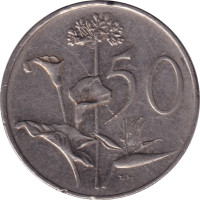 50 cents - Afrique du Sud