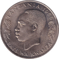 1 shilingi - Tanzania