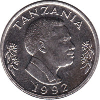 1 shilingi - Tanzania
