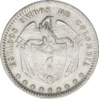 1 peso - United States of Columbia