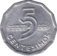 5 centésimos - Uruguay