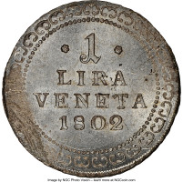 1 lira - Venice