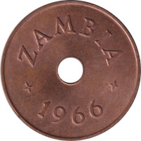 1 penny - Zambie