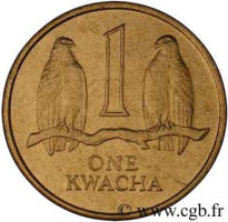 1 kwacha - Zambie