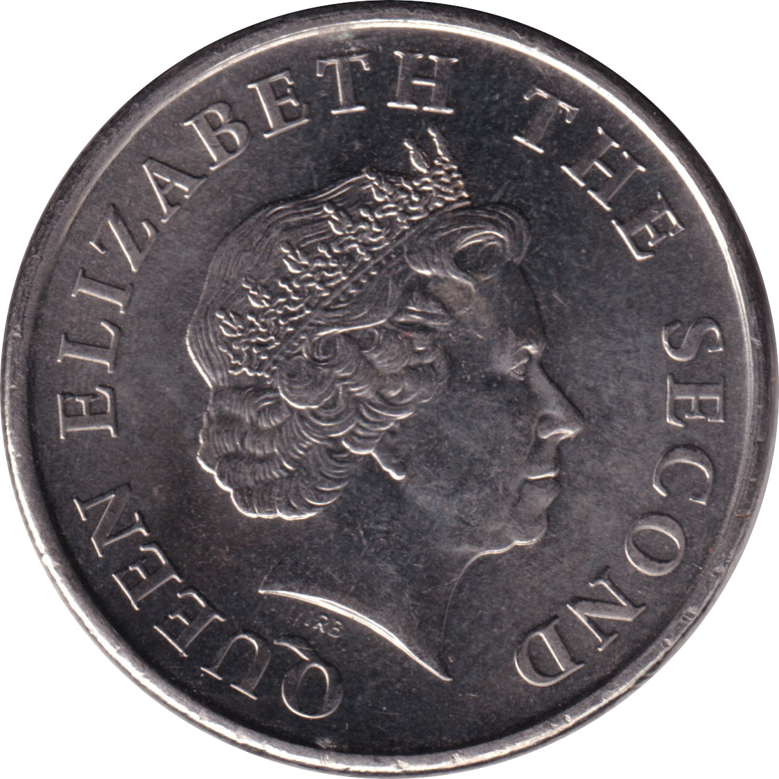 25 cents - Elizabeth II - Old head