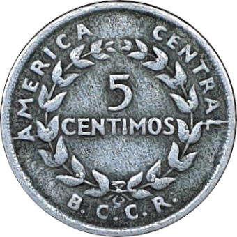 5 centimos - Armoiries