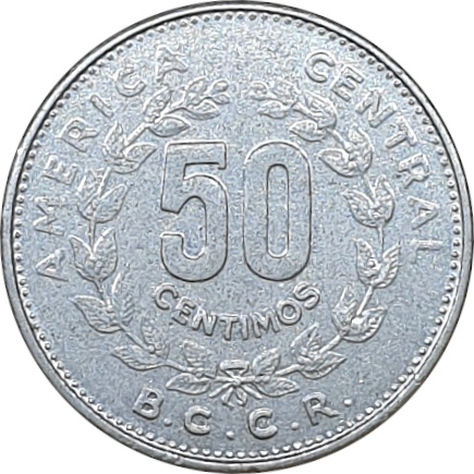 50 centimos - Armoiries - Légère