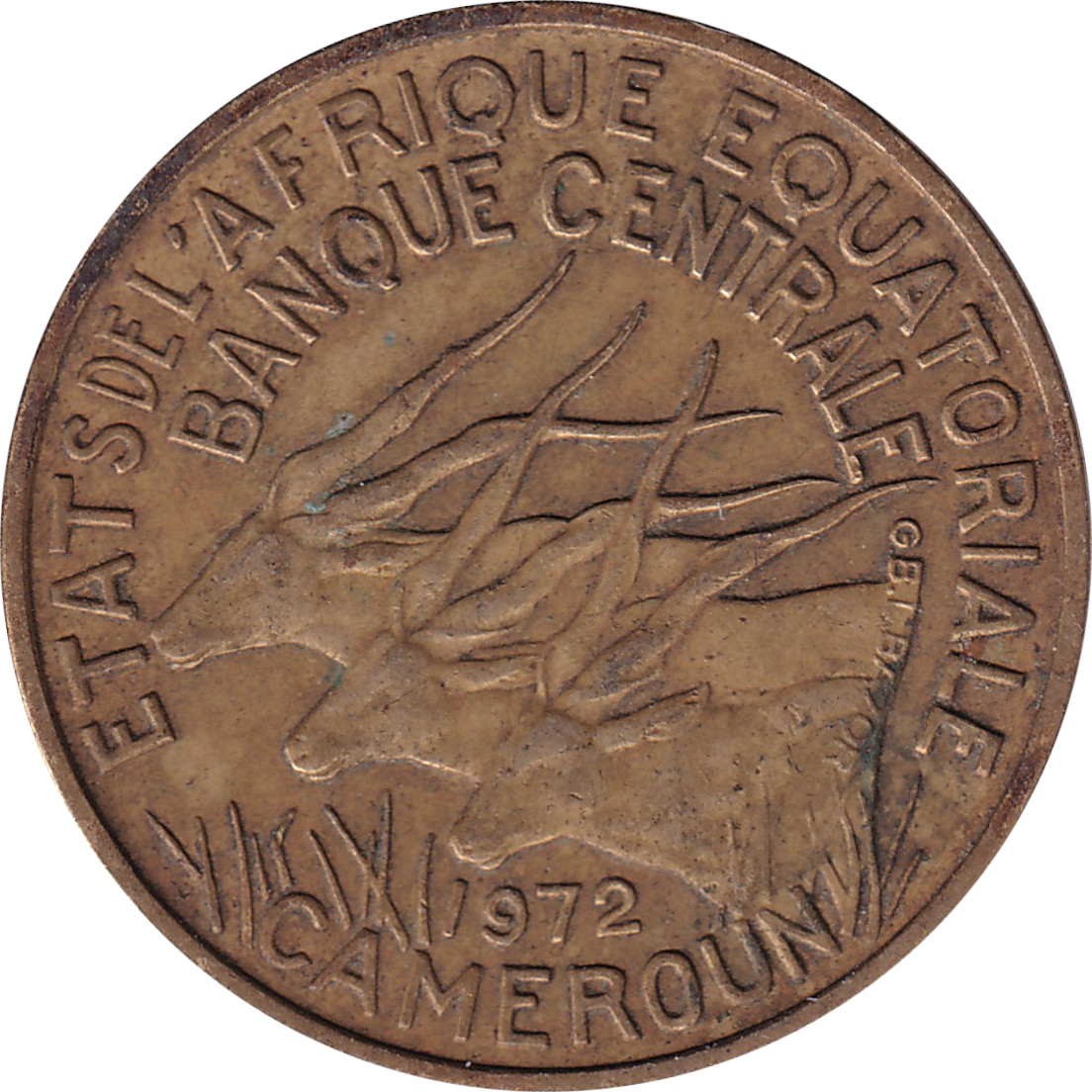 10 francs - Banque Centrale - Cameroun