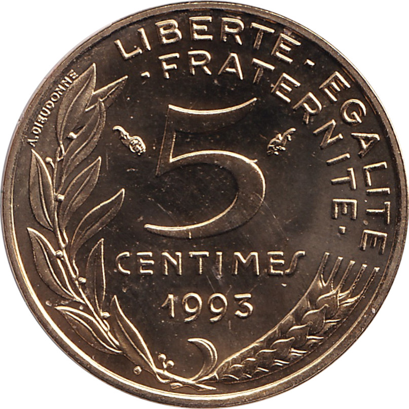 5 centimes - Marianne