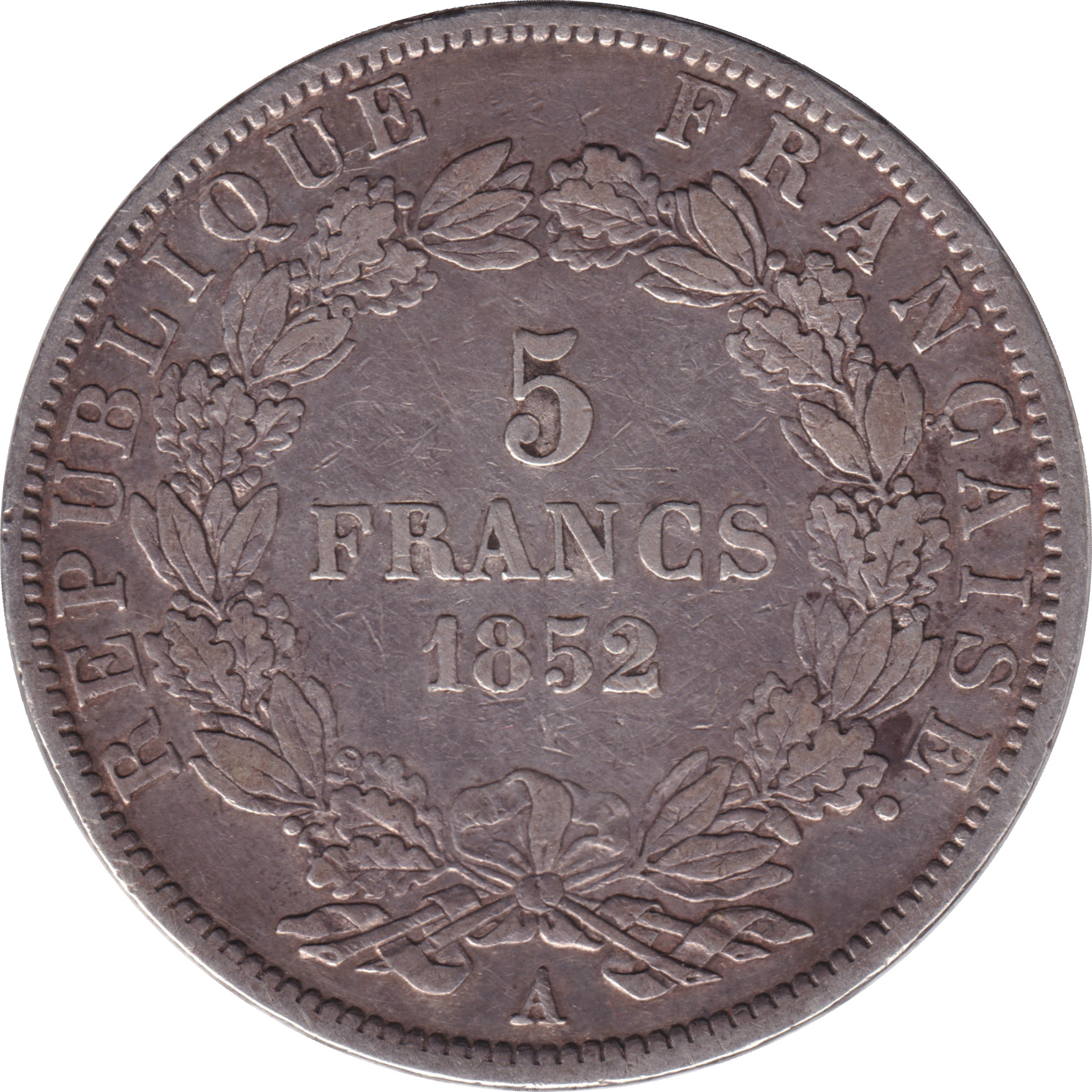 5 francs - Louis Napoléon Bonaparte