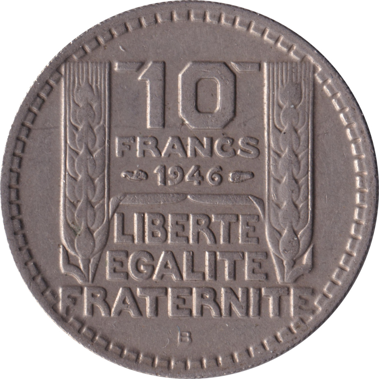 10 francs - Turin - Type léger