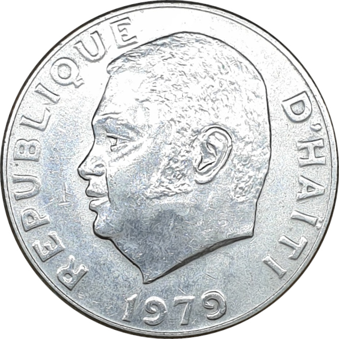 50 centimes - Jean Claude Duvalier