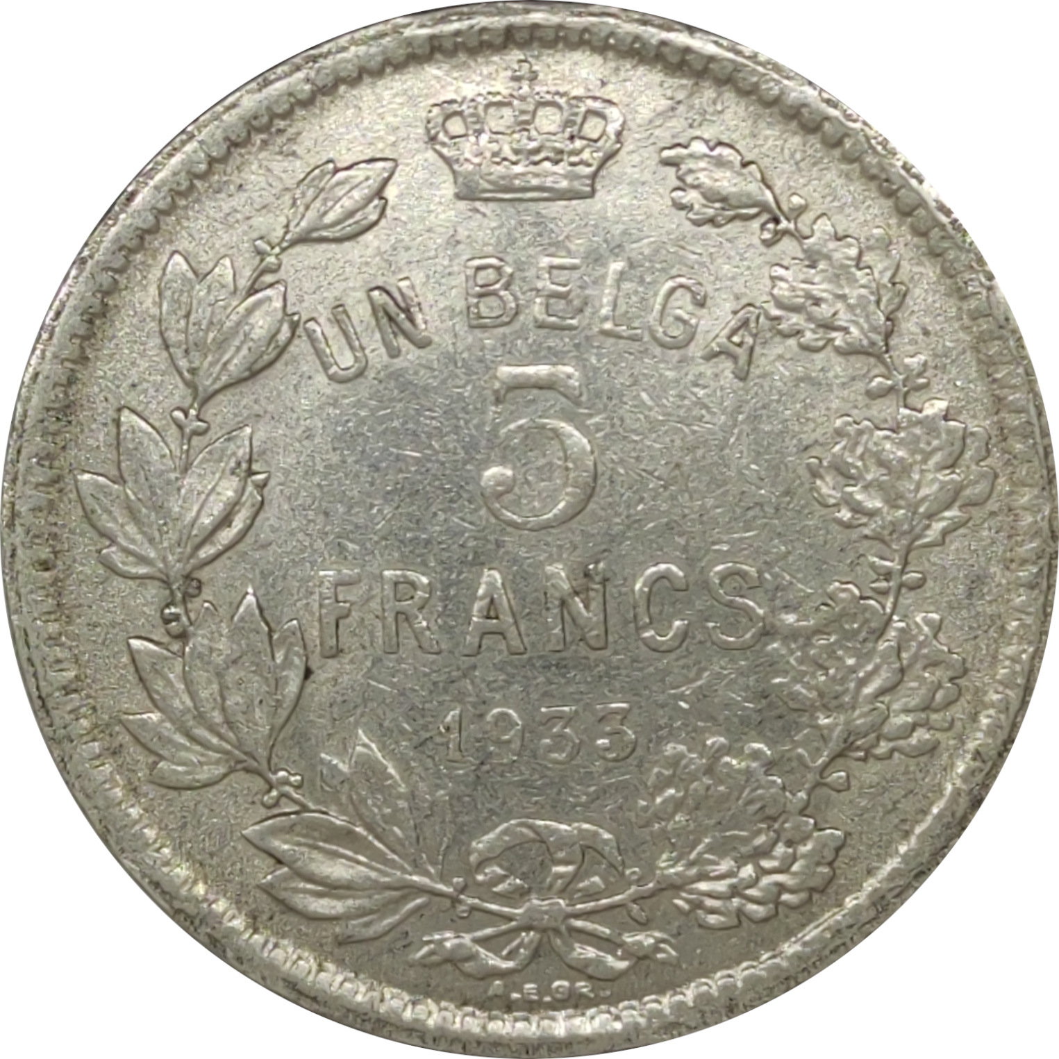 5 francs - Albert