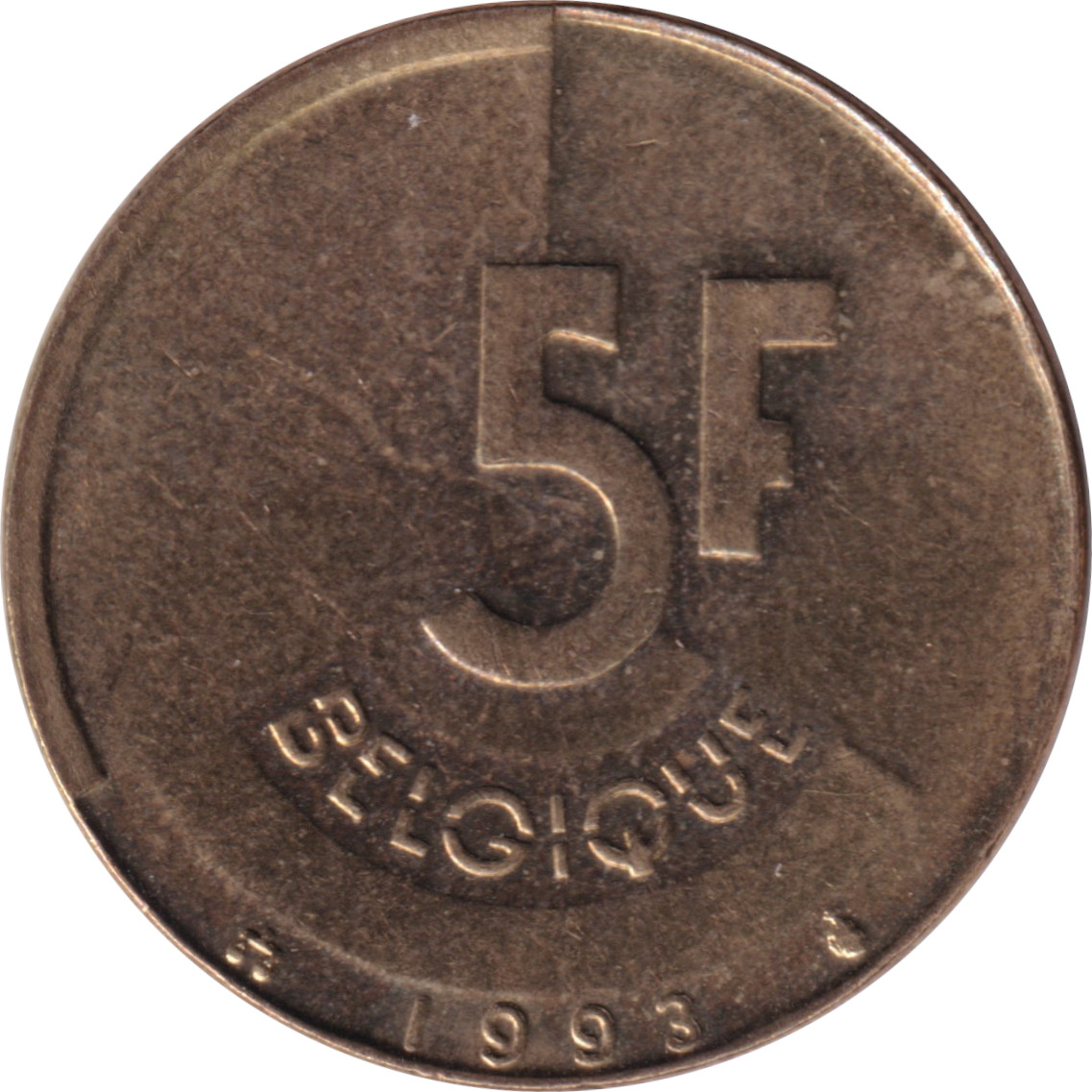 5 francs - Baudouin