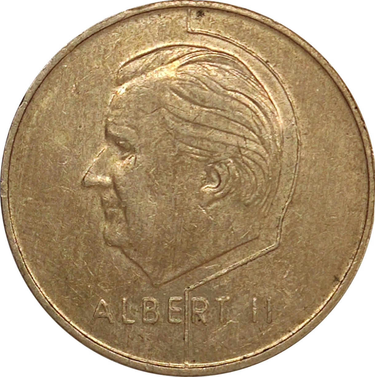 20 francs - Albert II