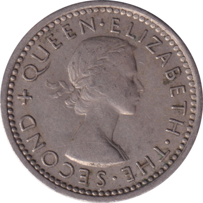 3 pence - Elizabeth II