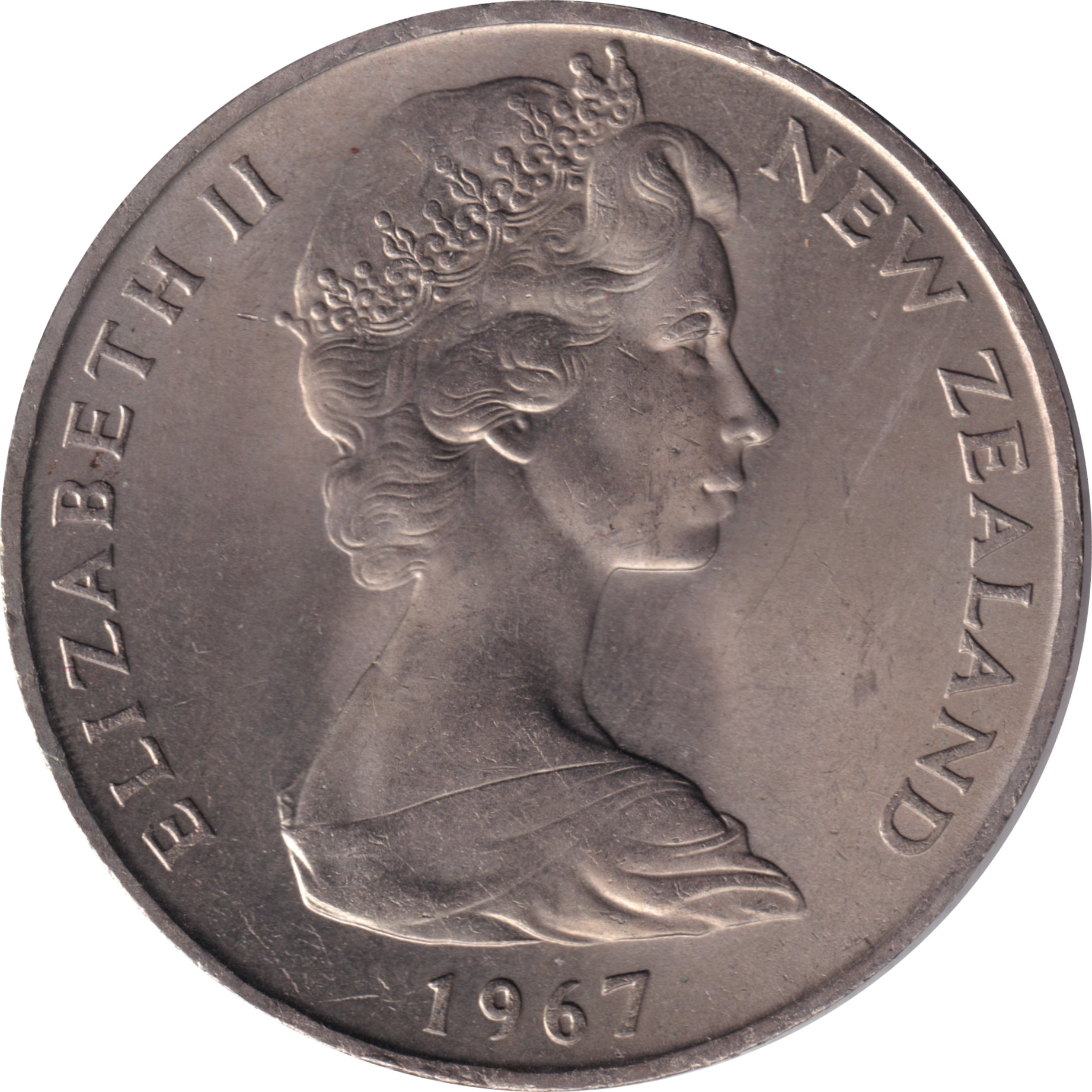 1 dollar - Elizabeth II - Young bust