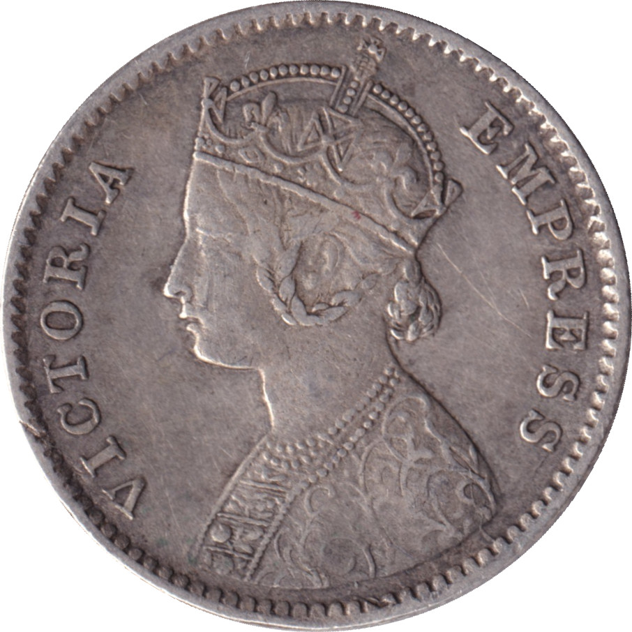 1/4 rupee - Victoria Empress