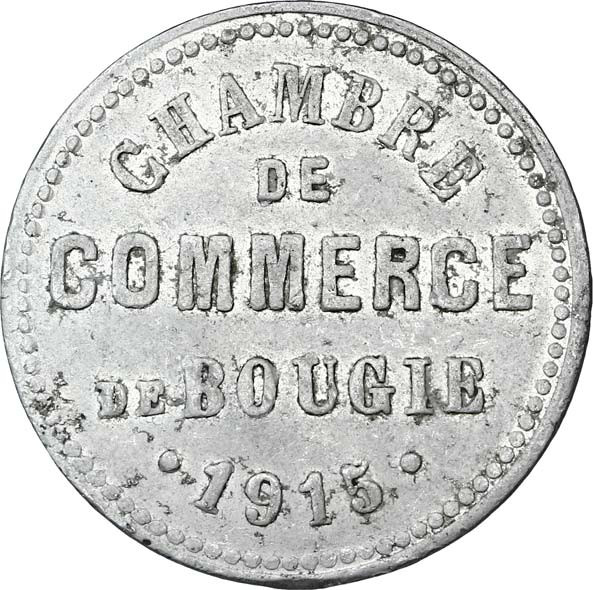 10 centimes - Bougie - Aluminium - Deux points autour de la date