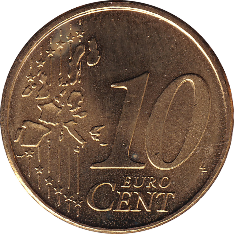 10 eurocents - Sceau Royal