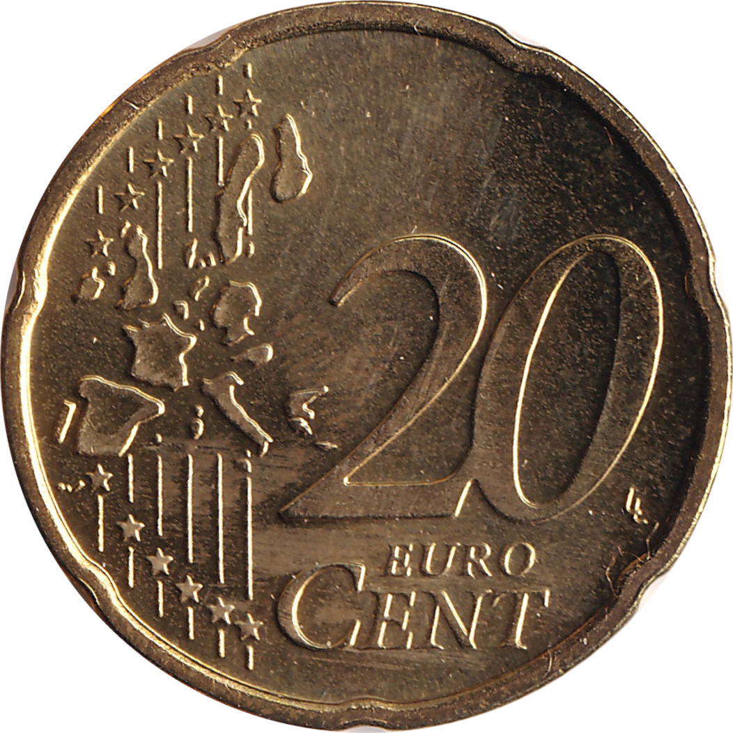 20 eurocents - Sceau Royal