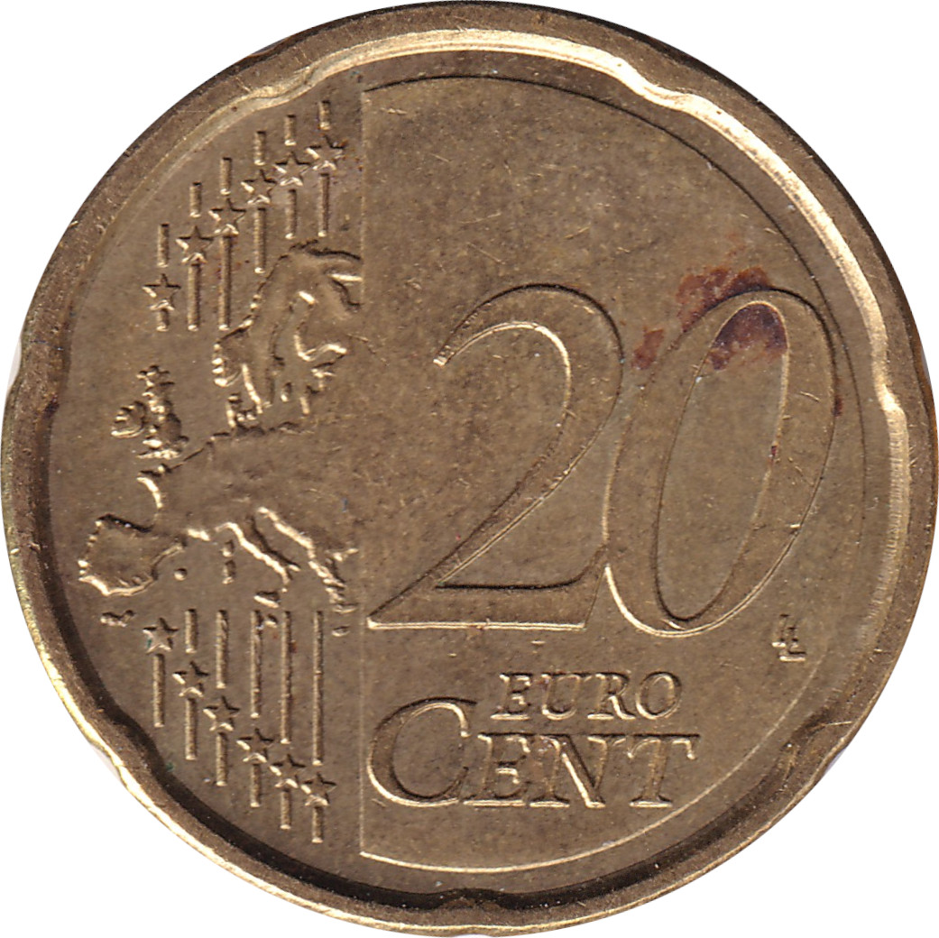 20 eurocents - Sceau Royal