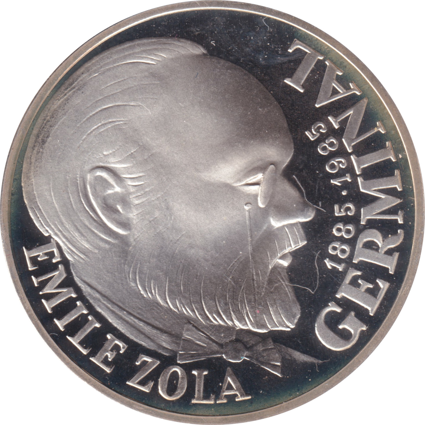 100 francs - Emile Zola