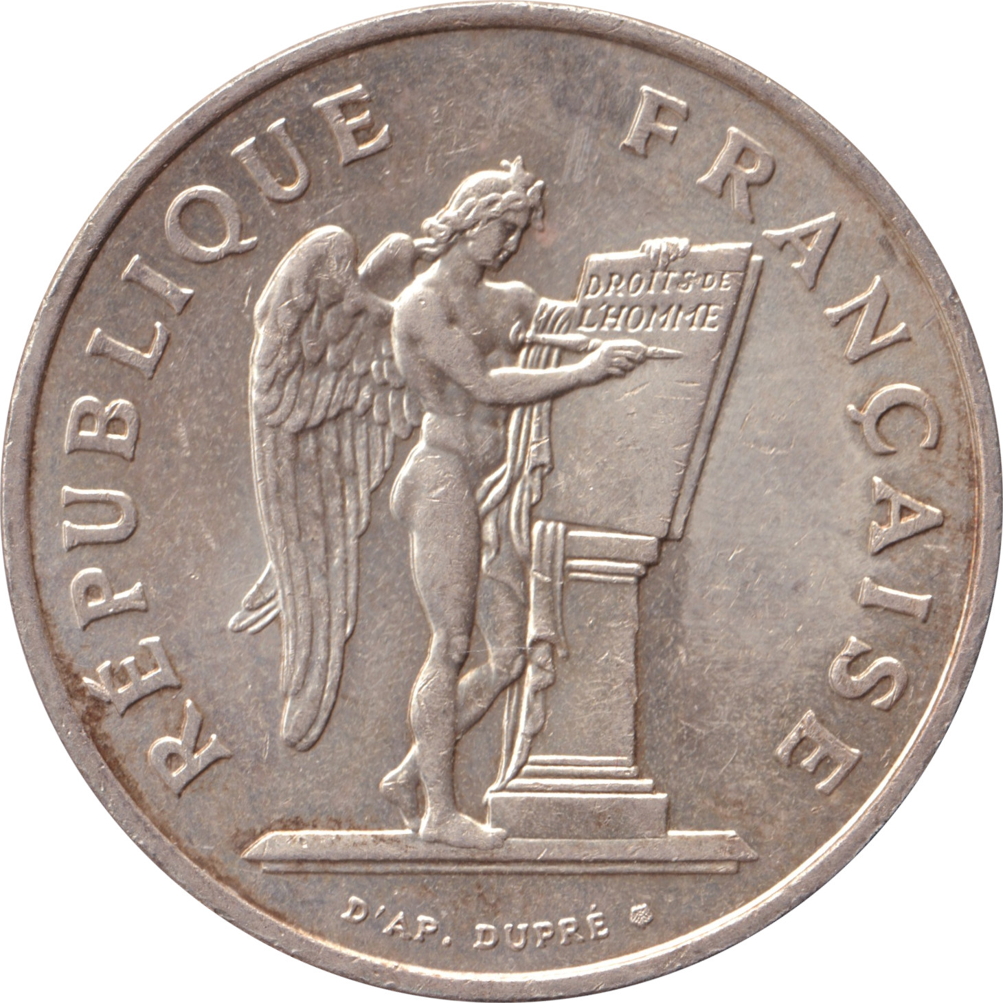 100 francs - Droit de l'homme