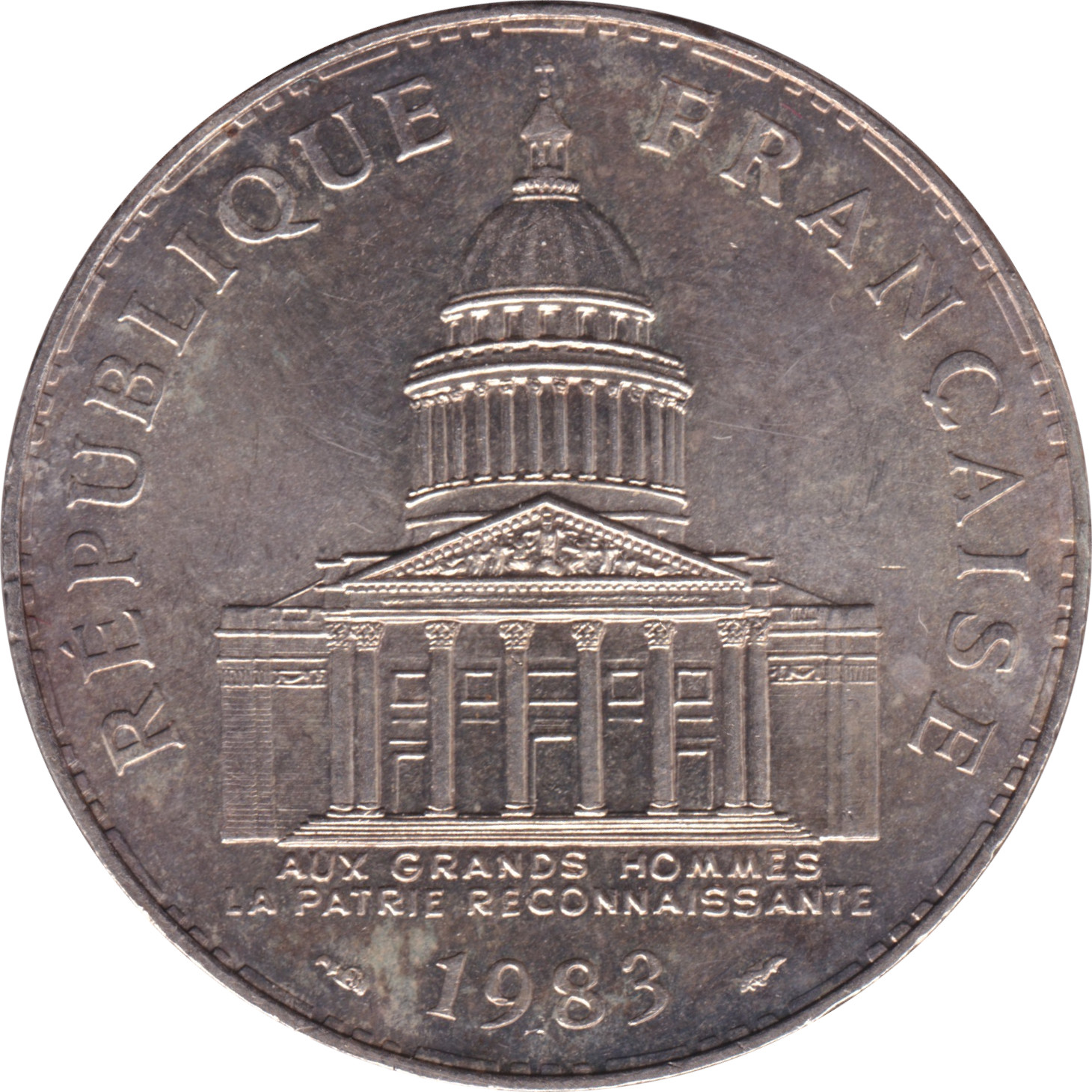 100 francs - Panthéon