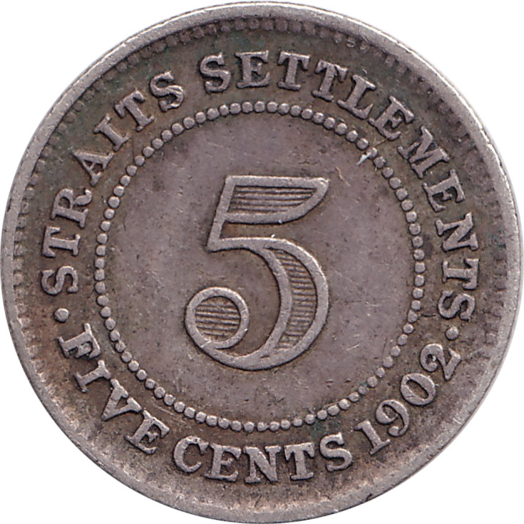 5 cents - Edward VII