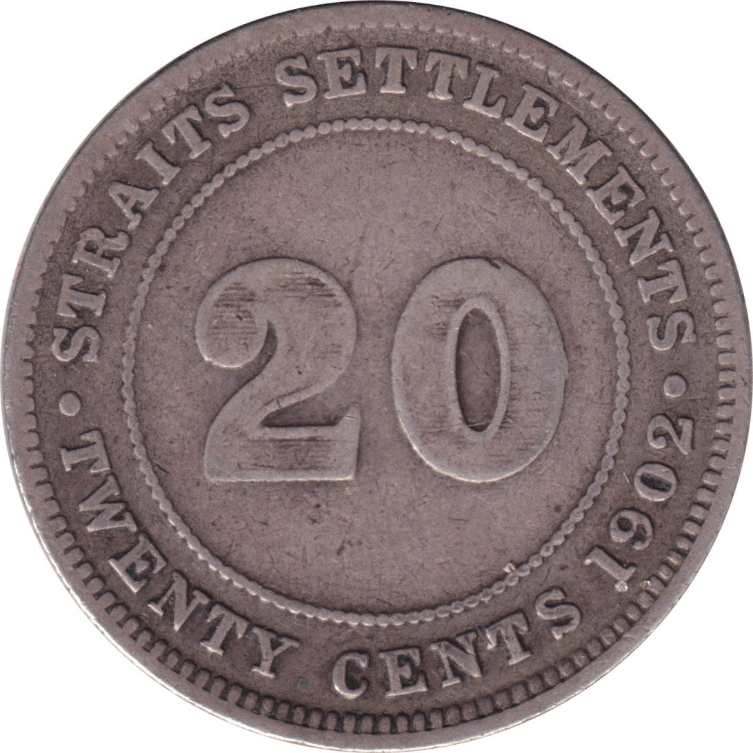 20 cents - Edward VII