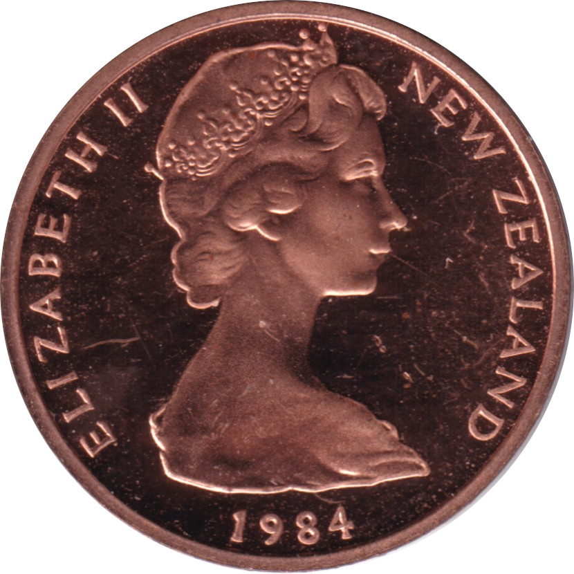 1 cent - Elizabeth II - Buste jeune