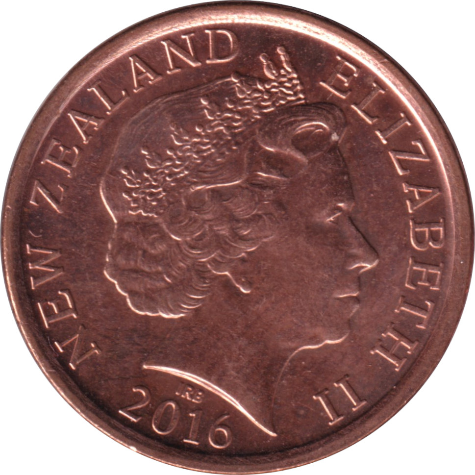 10 cents - Elizabeth II - Tête agée - Type 2