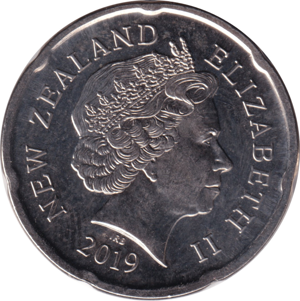 20 cents - Elizabeth II - Tête agée - Type 2