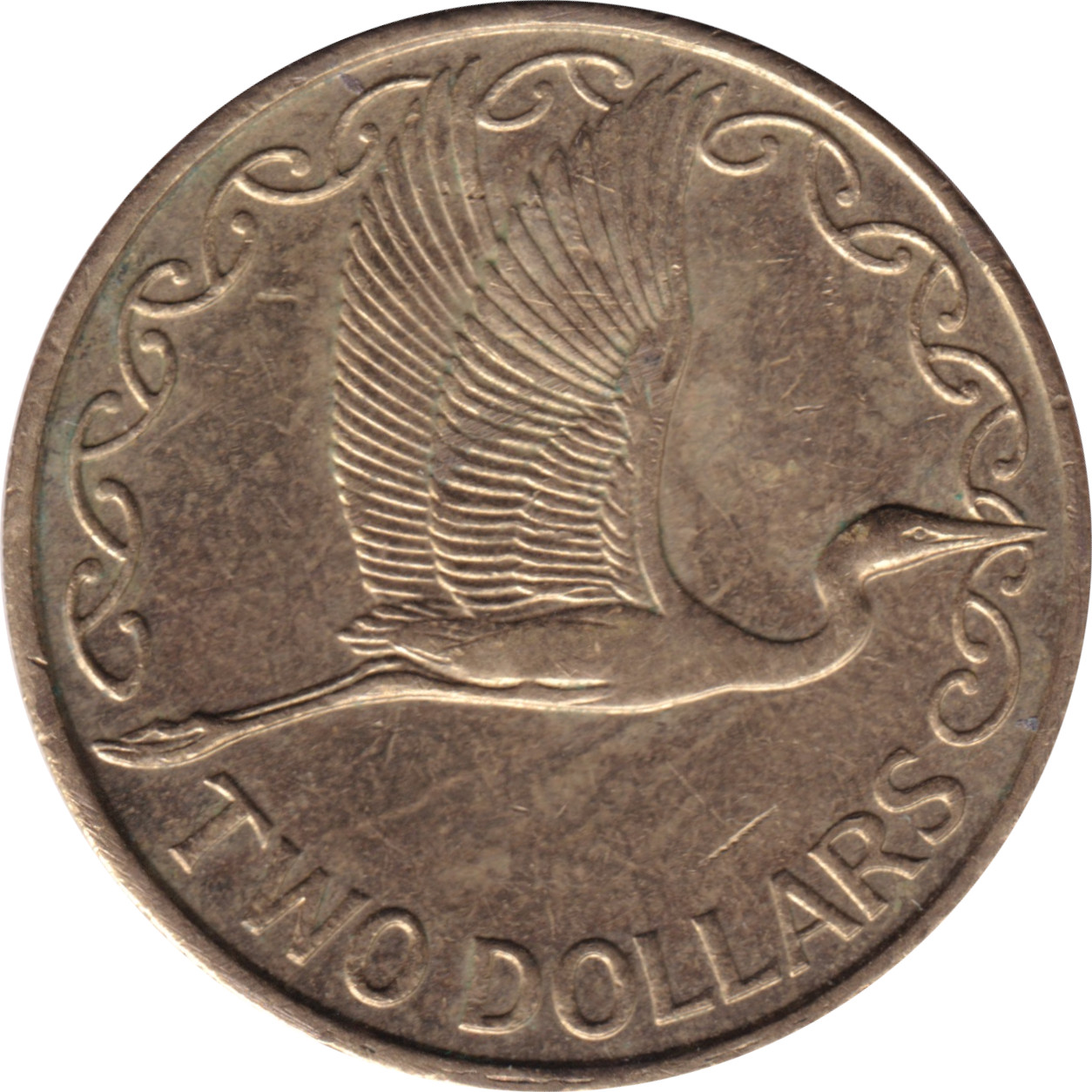 2 dollars - Elizabeth II - Tête agée