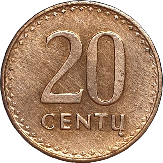 20 centu - Chevalier - Bronze