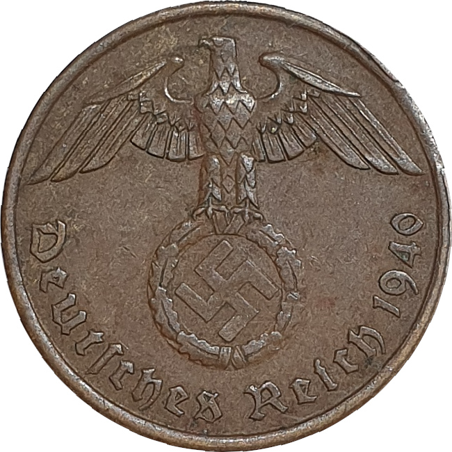 2 pfennig - Premier emblème