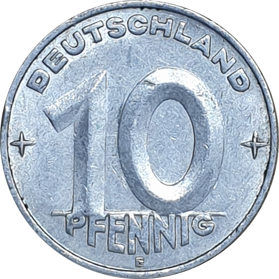 10 pfennig - Weath ears