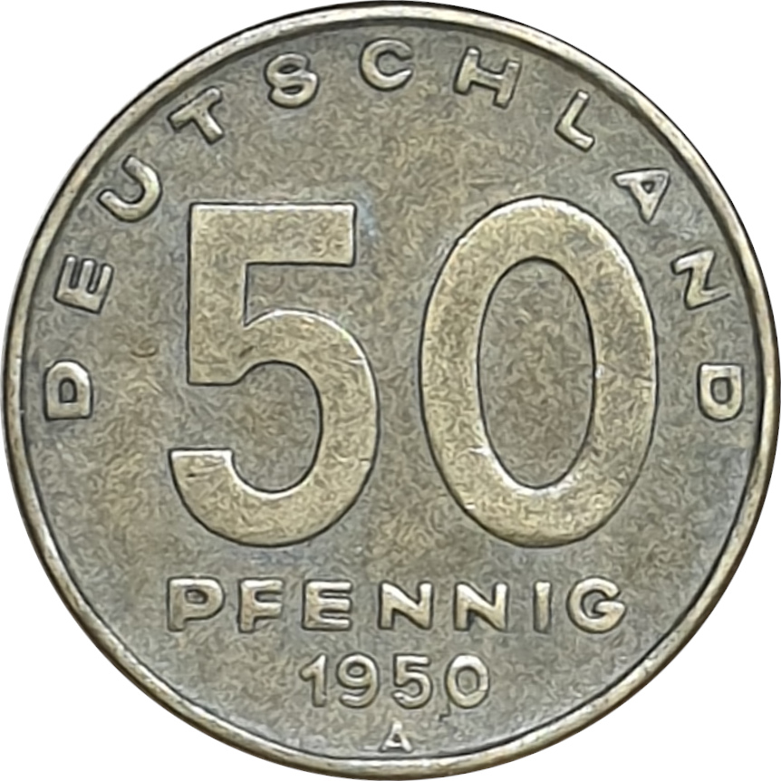 50 pfennig - Factory