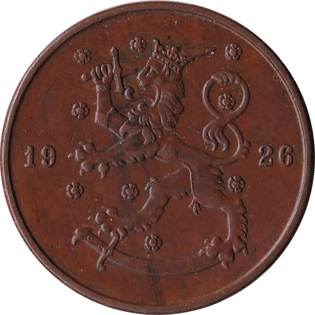 10 pennia - Heraldic Lion