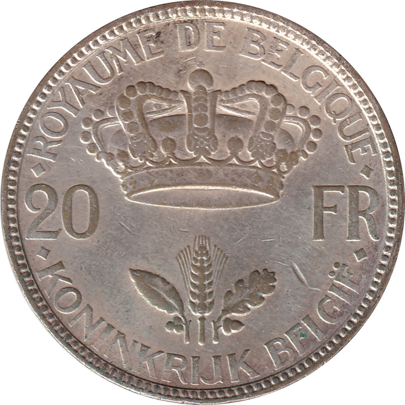 20 francs - Leopold III