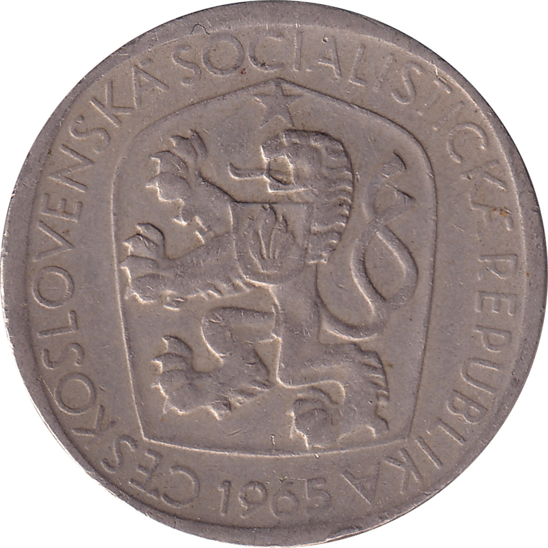 3 koruny - Heraldic Lion
