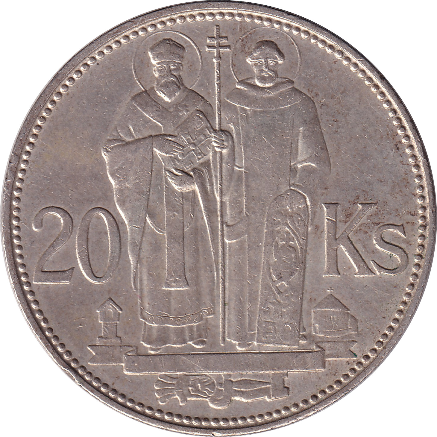 20 korun - St Kyrill