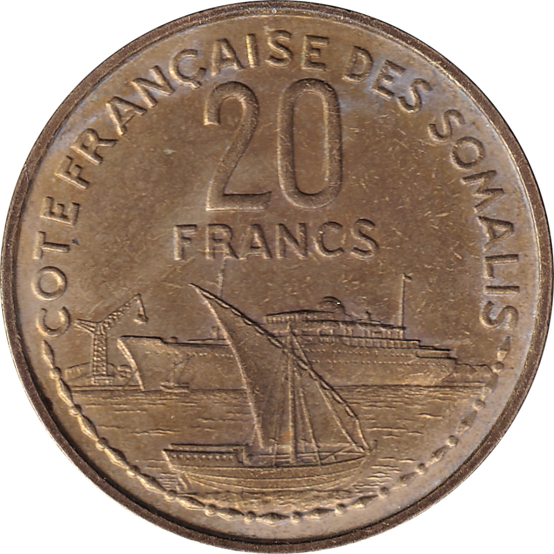 20 francs - Port