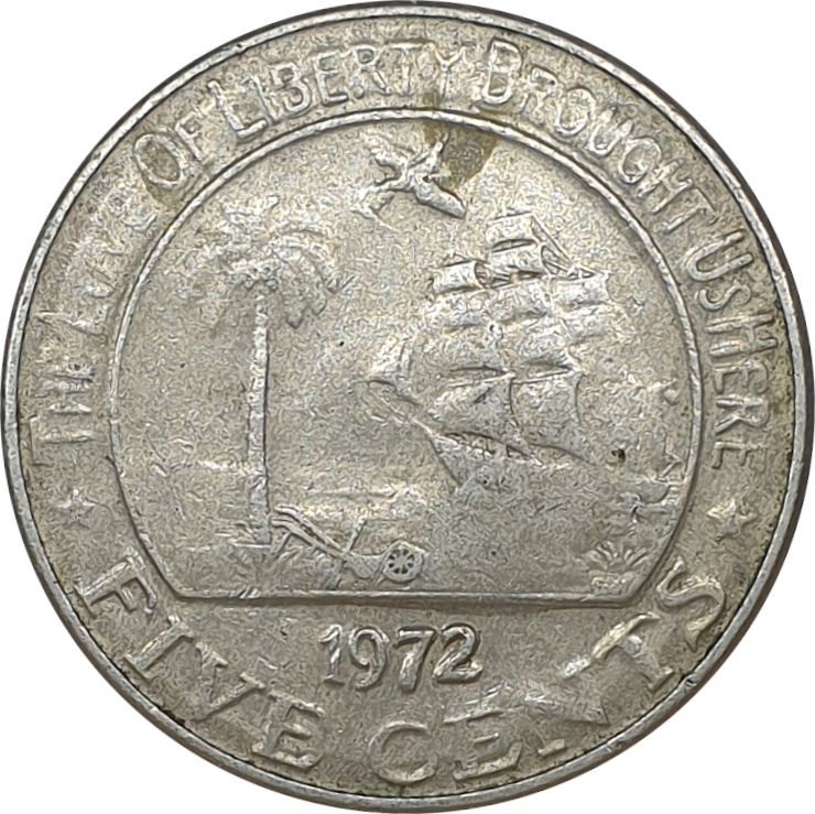 5 cents - Elephant - Harbor