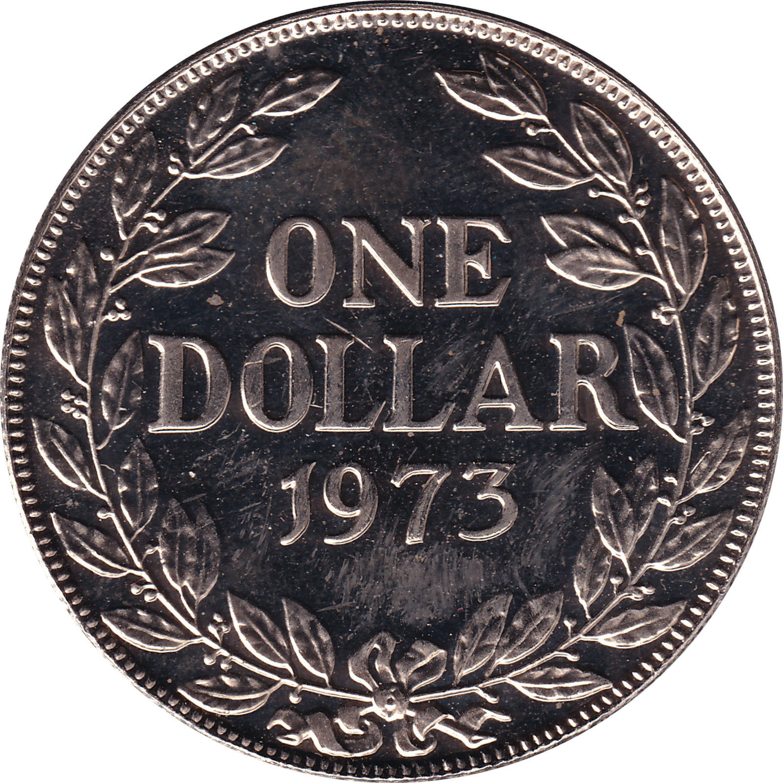 1 dollar - Seconde tête de la République